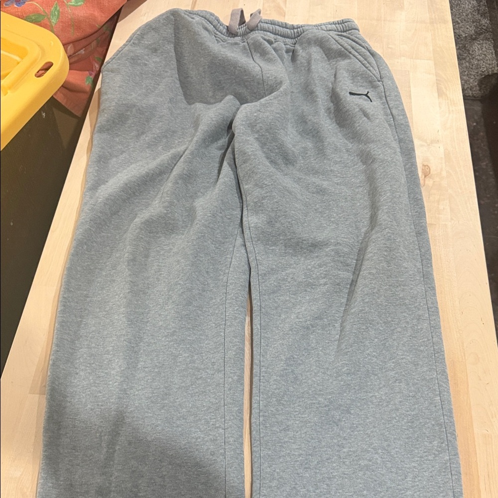 Puma Heather Gray Joggers